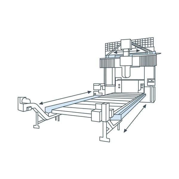 Zero-Backlash rack and pinion for heavy load transportation projects.